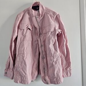 Pink GAP Utility Jacket. 100% cotton. S